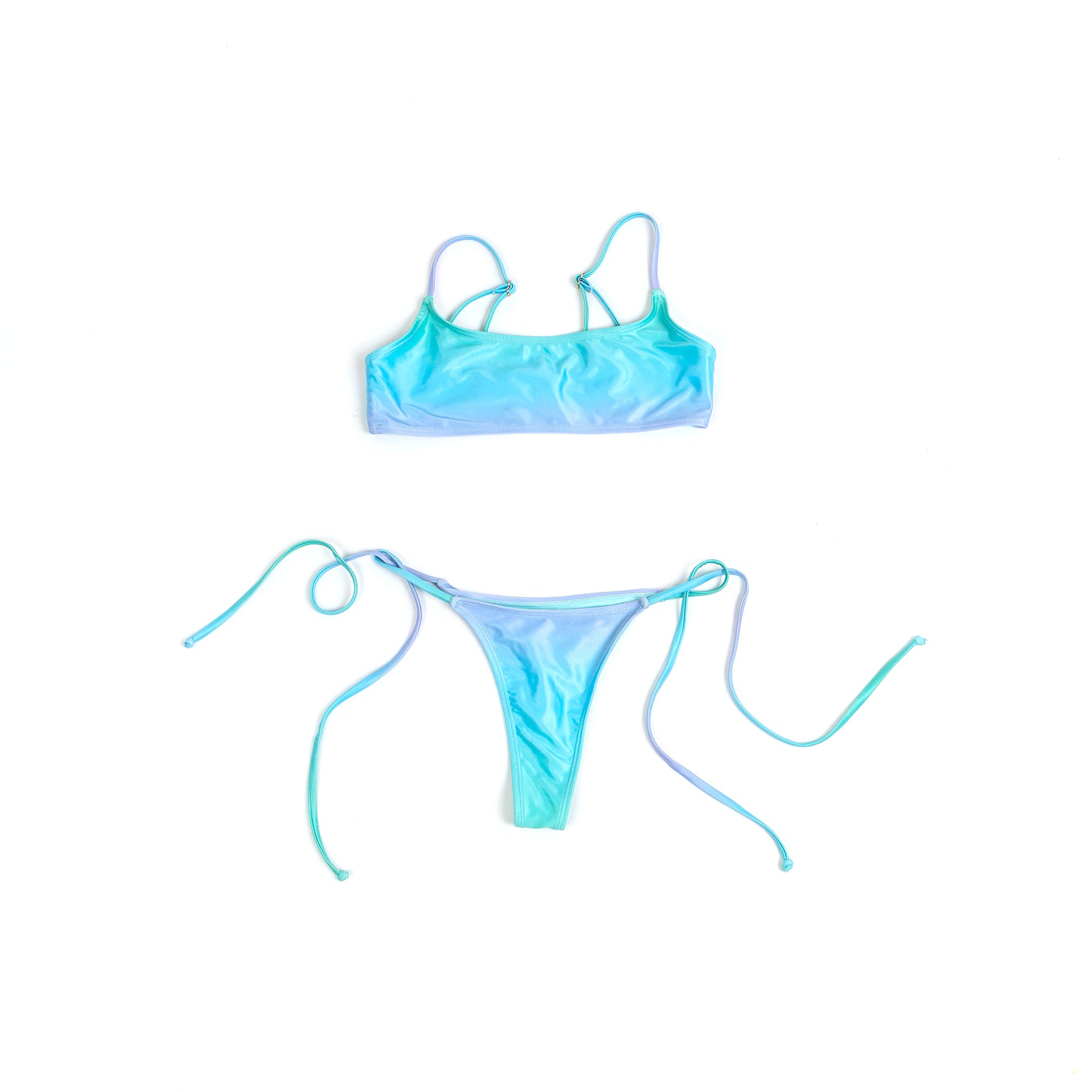 Back Buckle Top Lavender Morning