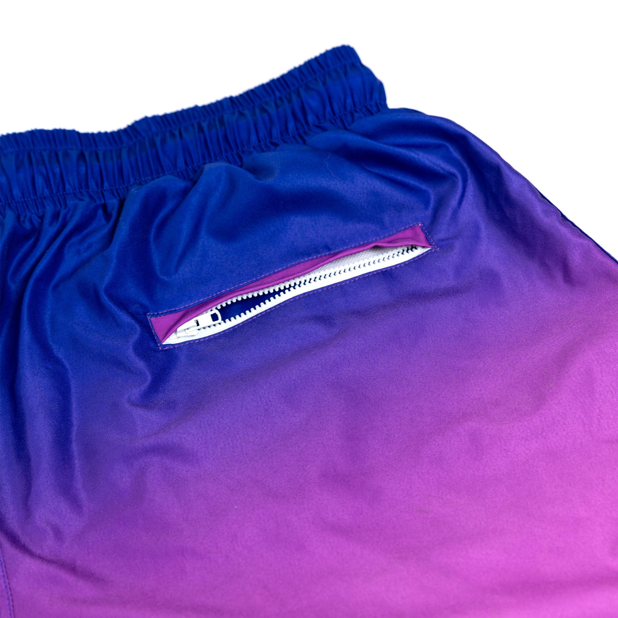 Ombre Board Shorts Static Shock Purple