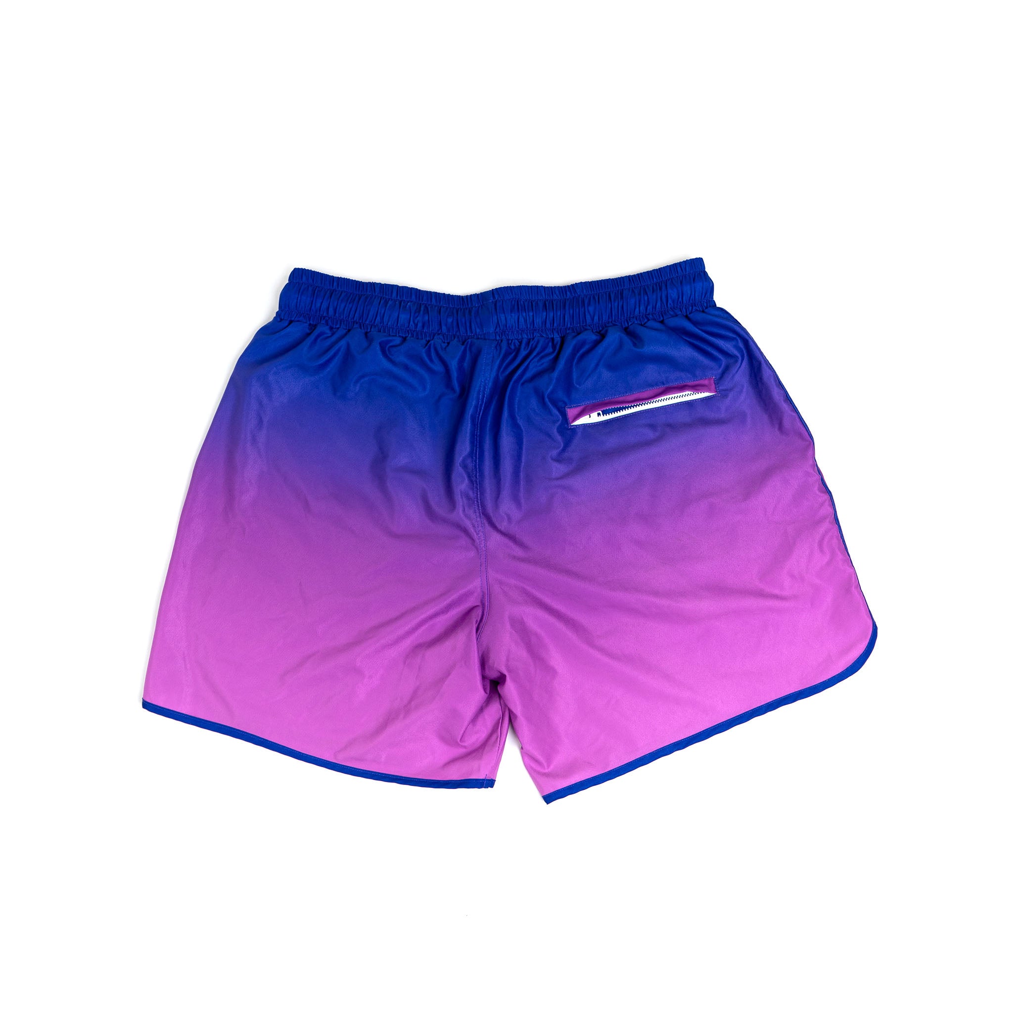 Ombre Board Shorts Static Shock Purple