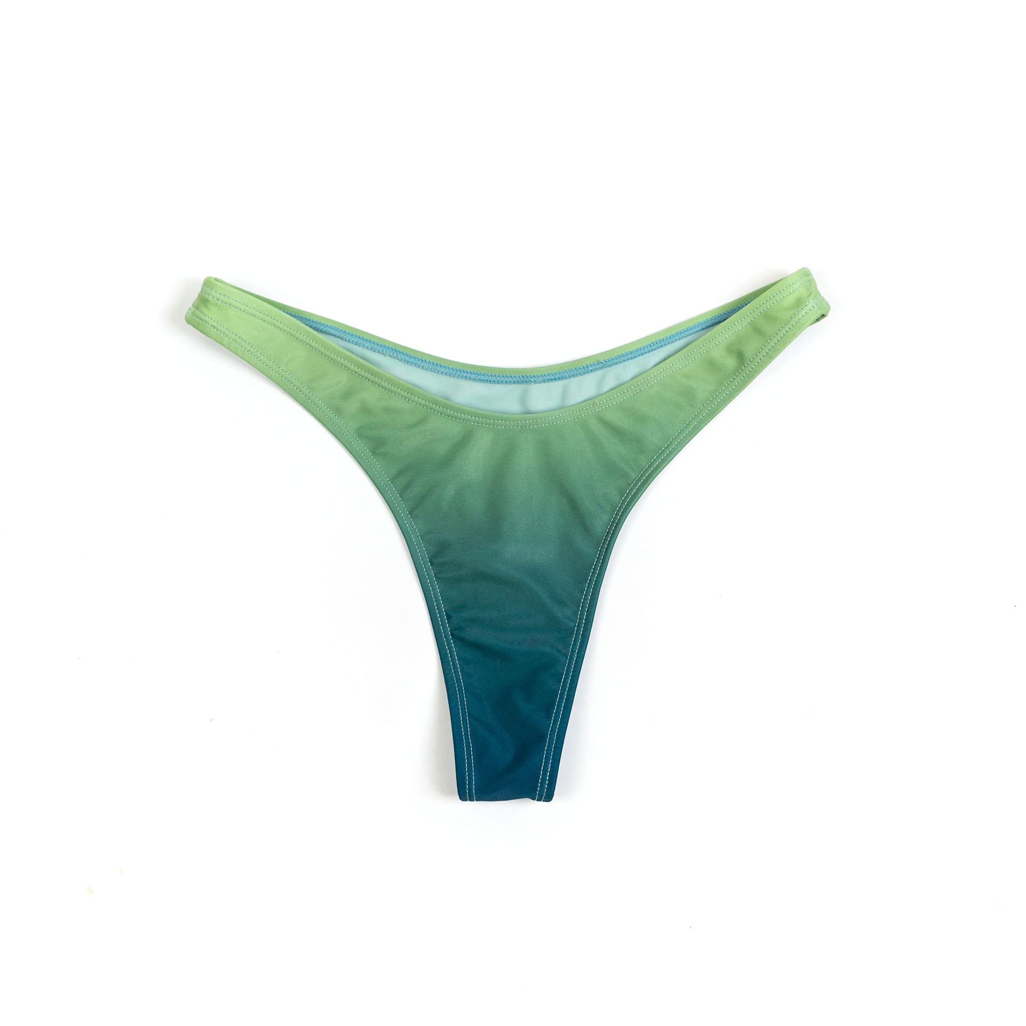 Classic High Waist Thong Spruce Sage
